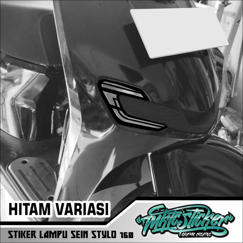 STIKER LAMPU SEIN DEPAN HONDA STYLO 160 TERSEDIA BERBAGAI MACAM WARNA 0