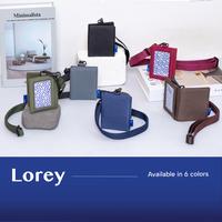 Gambar Wallts Lorey -  dompet Lanyard kanvas  kartu Dan uang Name Tag Id Card Pria Wanita - Maroon dari Wallts Kota Bandung 5 Tokopedia