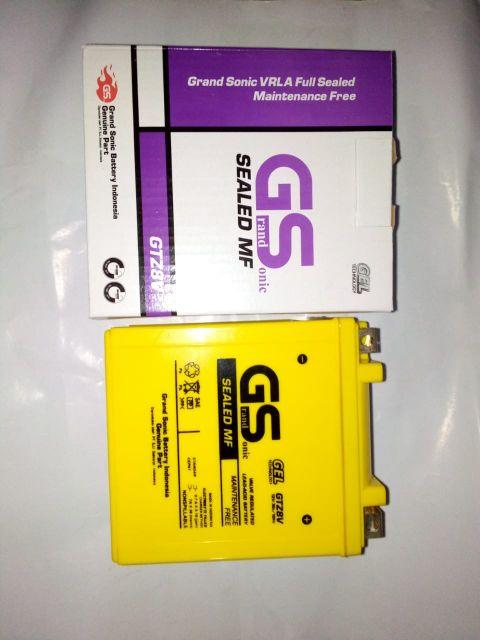 Jual Aki MOTOR GS sealed MF GTZ8V untuk motor Ymh R25, CBR 250