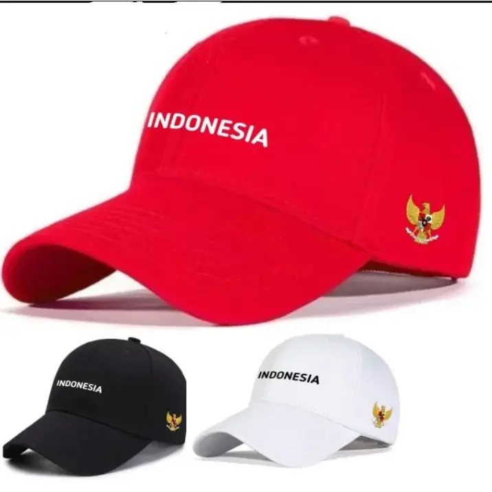 TOPI DISTRO GARUDA INDONESIaA MERAH PUTIH MODEL BARU KEREN KEKINIAN TERLARIS TERMURAH BORDIR/Topi Baseball Hari Kemerdekaan Indonesia HUT RI Terbaru 2024 0