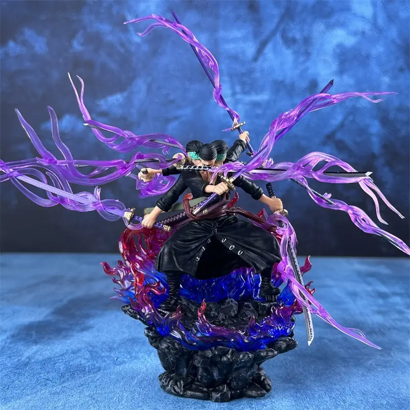 Một mảnh của Kazunokuni Onigiri Sauron, Onishima Asura nhỏ, Ninjatsu Ryu ba đầu và sáu cánh tay Sauron Đồ Chơi, PVC 24CM Chiều cao Mô Hình
