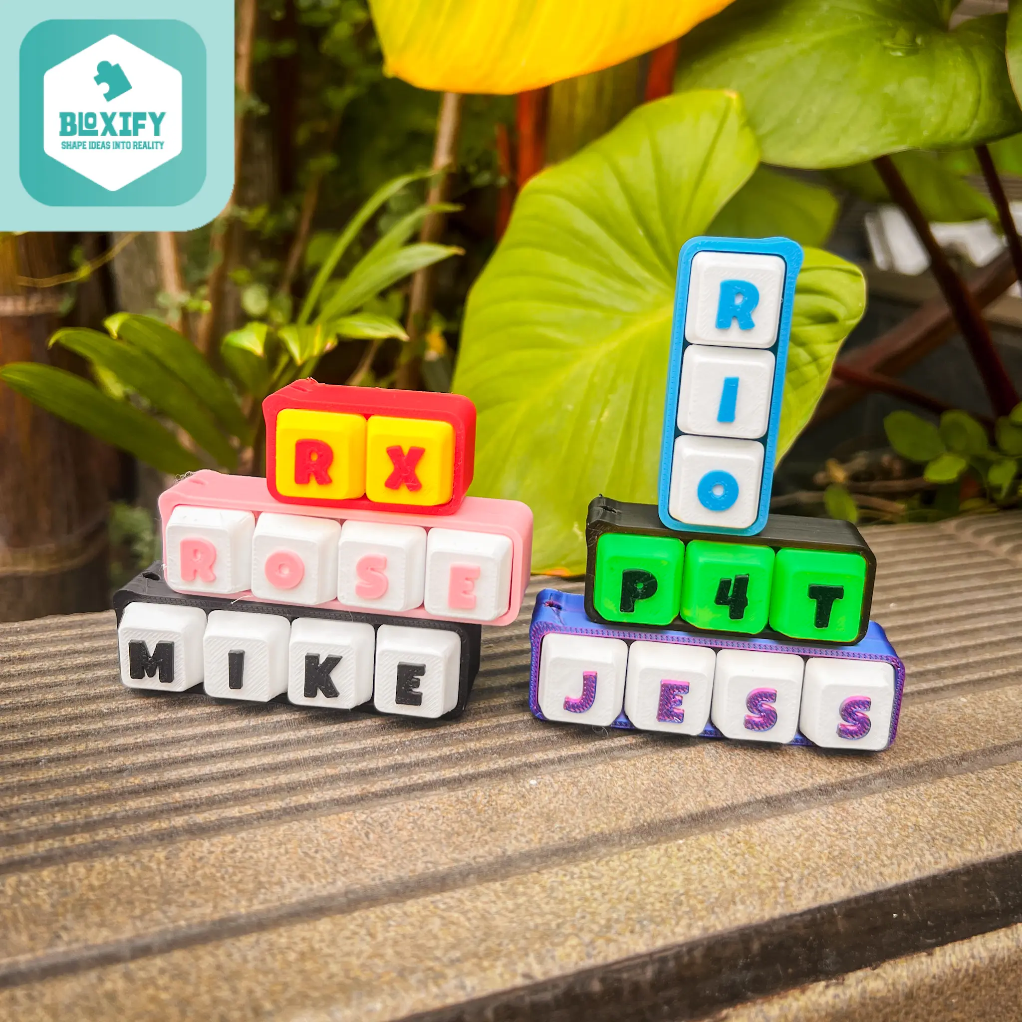 Clicker Keychain Custom Nama – Fidget Keyboard Key Mechanical Switch Anti Stress Unik | Bloxify