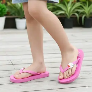 Sandal Jepit Anak Wanita Slip On Uk 21-25 dengan Desain Lucu dan Nyaman untuk Kegiatan Sehari-hari