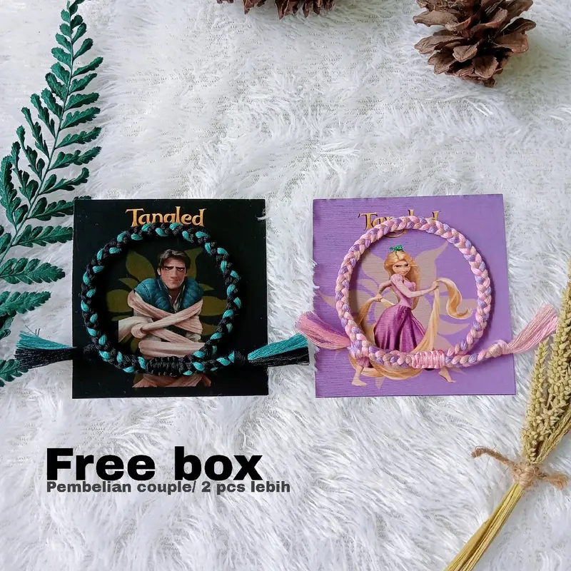 Gelang rapunzel/ Gelang couple rapunzel/ Gelang couple/ Gelang tali/ Gelang murah 0