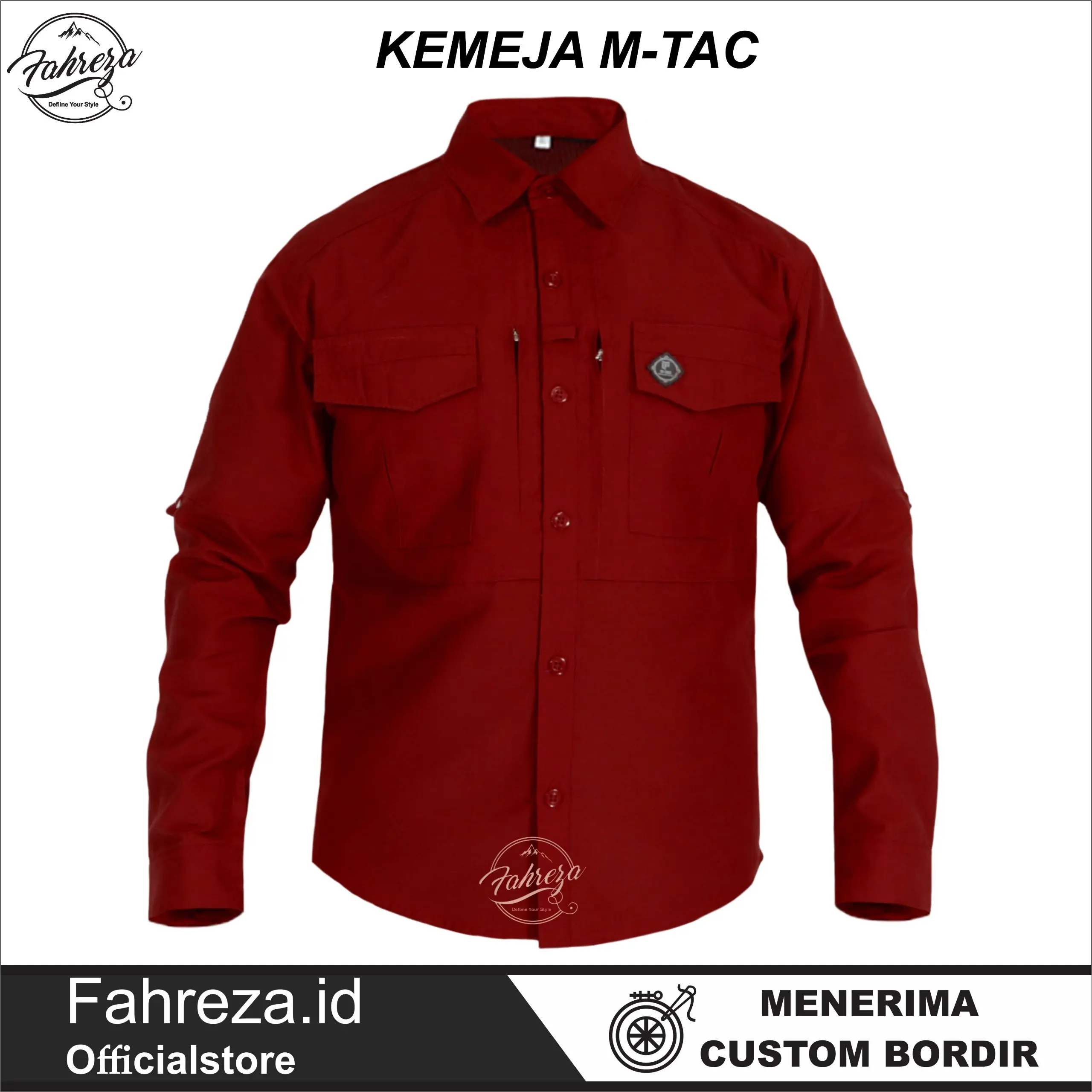 KEMEJA M TAC LENGAN PANJANG // KEMEJA MTAC TACTICAL // KEMEJA TACTICAL PRIA // KEMEJA TACTICAL PDL Casual
