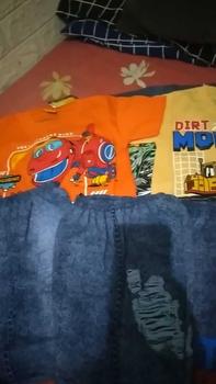 Product Review of Unikidz 05 | 3 Setelan Anak Laki-Laki dari Bahan Cotton Combed dengan Motif dan Warna Acak - Fashion, Baju from B**h 0
