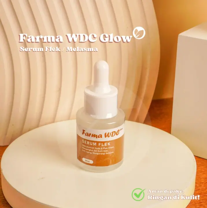 FARMA WDC GLOW SERUM SERIES 20ML - WHITENING | ACNE | FLEK 2