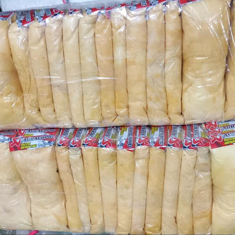 Glass Wool Gas wool Gasbul kuning Tahan Panas Tebal Knalpot Motor 1