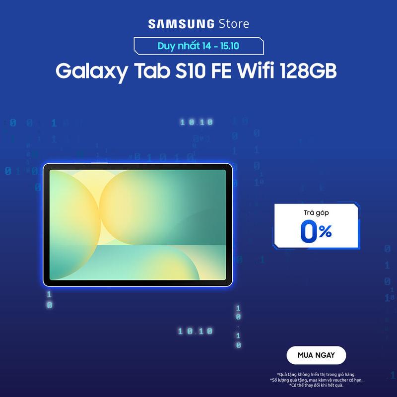 Máy tính bảng Samsung Galaxy Tab S10 FE Wifi 128GB