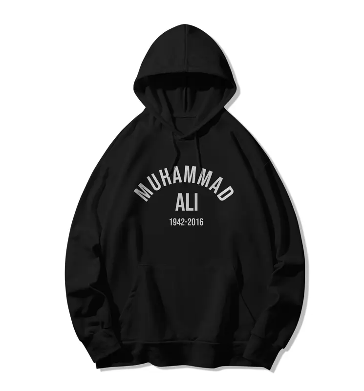 Hoodie Jumper Stars Boxing Series Muhammad Ali The Greatest Distro Sablon Premium Fleece 280gsm Pria & Wanita Size M-XXXL 1