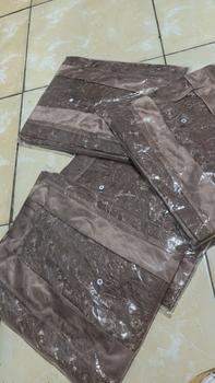 Product Review of NHB - Fuji Dress Satu Set Inner Outer Kimono Fashion Gamis Muslim Wanita Pesta Kondangan Bridesmaid Wisuda Brokat Tille Bordir Motif Bisa Cod from s**l 0