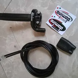 Gas Spontan Bearing Domino 1 Kabel Panjang 100cm dan gas Spontan2 kabel 190cm Bahan Besi Universal