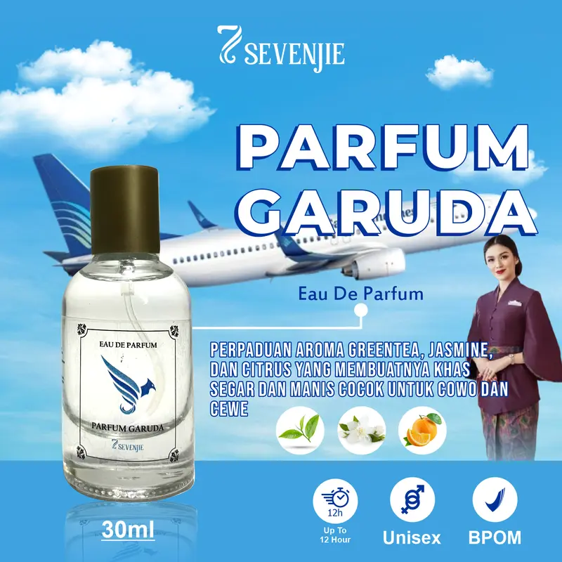 [Beli 1 Dapat 3] Parfum Garuda Indonesia Untuk Pria Wanita Wangi Segar Lembut 4