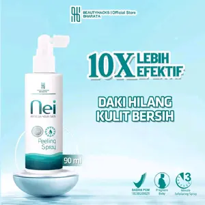 Nei Peeling Spray Perontok Daki & Mengangkat Sel Kulit Mati Membandel - Exfoliating Mencerahkan Kulit Tubuh
