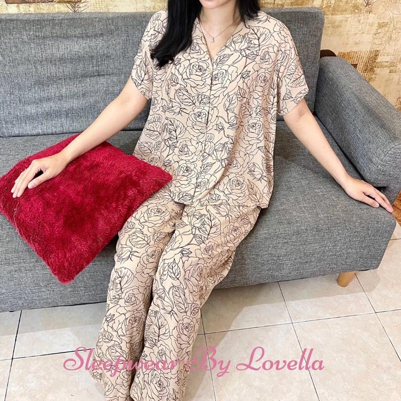 Lovella Sleepwear Oneset Long Pants ll 3