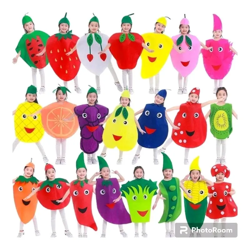 Kostum Karnaval Buah Dan Sayuran Anak Paud dan Tk