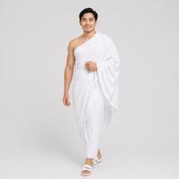 Gambar Kain Ihram Pria Premium | Baju Haji Umroh Laki-Laki | Adem Nyaman Tebal | Putih Bersih - CAMEL dari ALFAUZI COLLECTION Kota Administrasi Jakarta Barat 4 Tokopedia