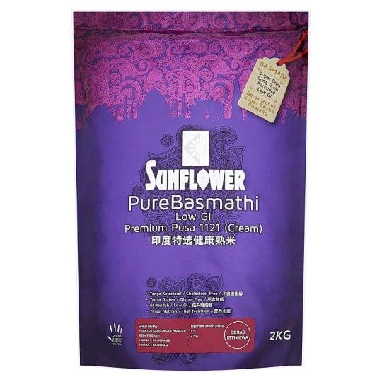 Sunflower Pure Basmathi 2kg-Food Rice Basmathi - TikTok Shop Malaysia
