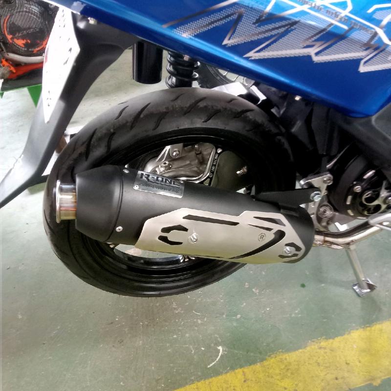 knalpot racing R one v2 seri yamaha 1