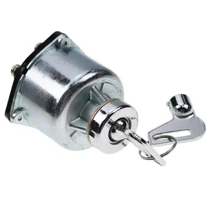 Universal Ignition Key Switch XCMG 60DA 406C 135 JK406 Kunci Starter Excavator