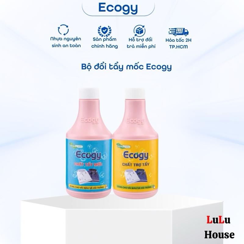 Tẩy Mốc Siêu Sạch Ecogy tẩy sạch mốc,thâm kim,vết két mồ hôi,dầu mỡ từ đồ ăn,vết máu trên cả quần áo màu và trắng