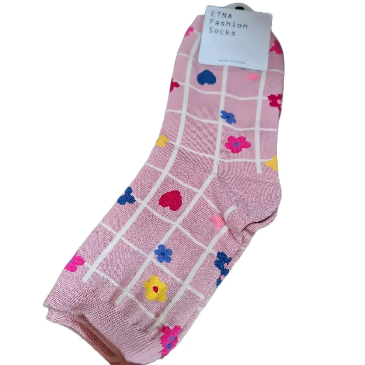 Korea Socks ( woman ) 75 percent combed cotton, Size 23-25cm