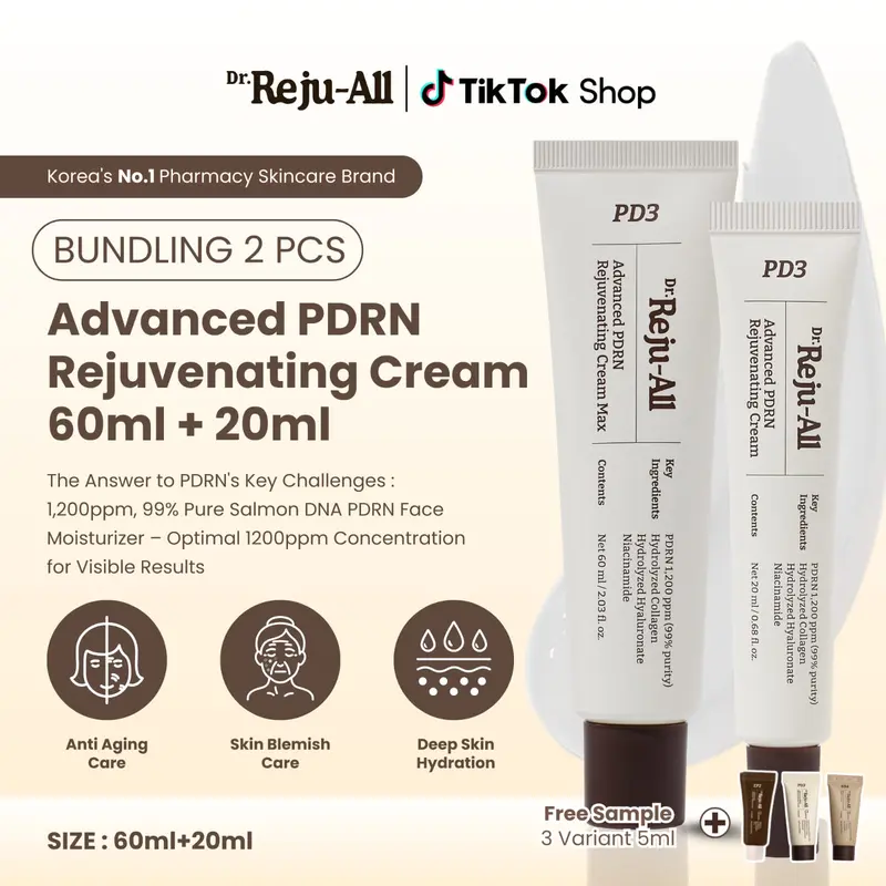 DR. Reju-All 3- Step Advanced Skincare System - Shop | Tokopedia