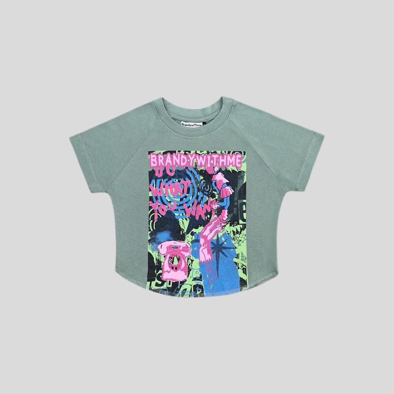 Brandywithme | Eli Croptop - Croptee Slimfit Atasan Kaos Wanita vol.8 0
