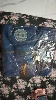 Product Review of JAKET BOMBER MODEL  BORDIRAN SIMPLE VARIAN WARNA BIRU TUA & BIRU MUDA Denim Jeans Nyaman Panjang Pria Top Distro Keren Atasan Casual from R** E**n 2