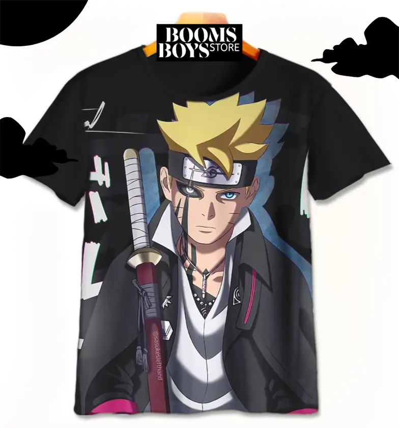 Kaos Anak Boruto Naruto Next Generation Boruto-2-designWD Anime Umakuka - Booms Boys Store
