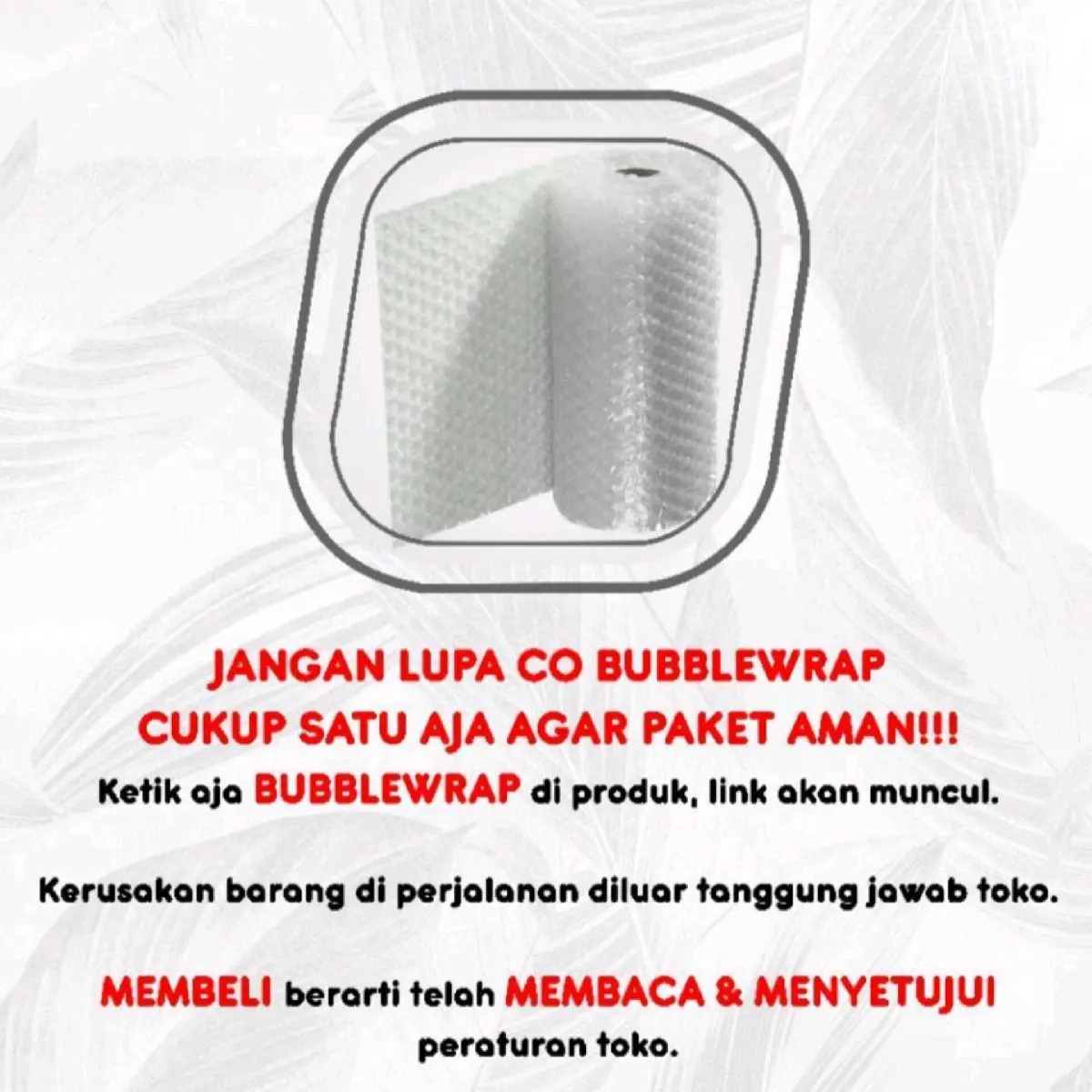 BUBBLE WRAP / PLASTIK GELEMBUNG