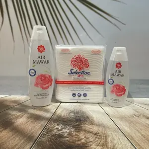 Paket Viva Air Mawar 100ml//200ml & Kapas Selection 35gr Bpom