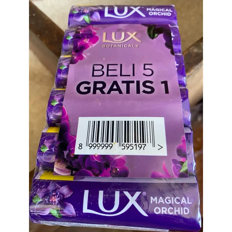6 PCS Sabun Lux Kemasan 70 Gram - Melembutkan, Memutihkan & Mencerahkan Kulit