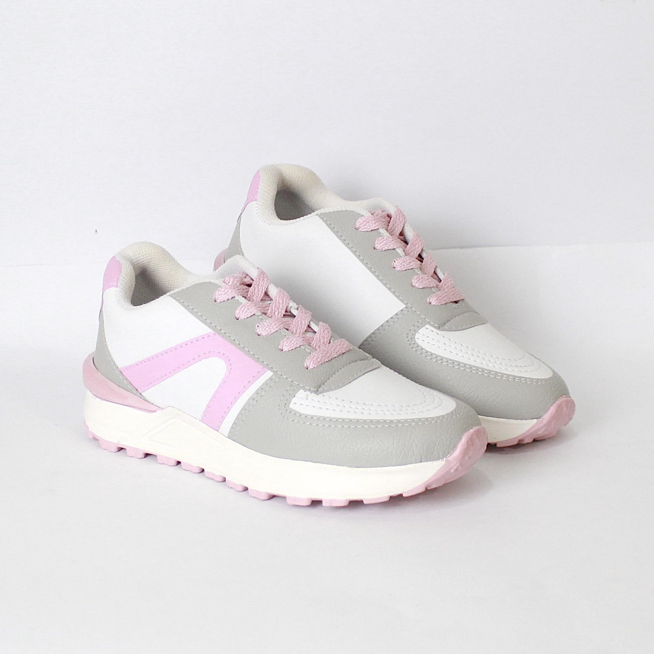 SR Sepatu Sneakers BIANCA Wanita Sepatu Kasual Wanita Korean Ootd Round Toe