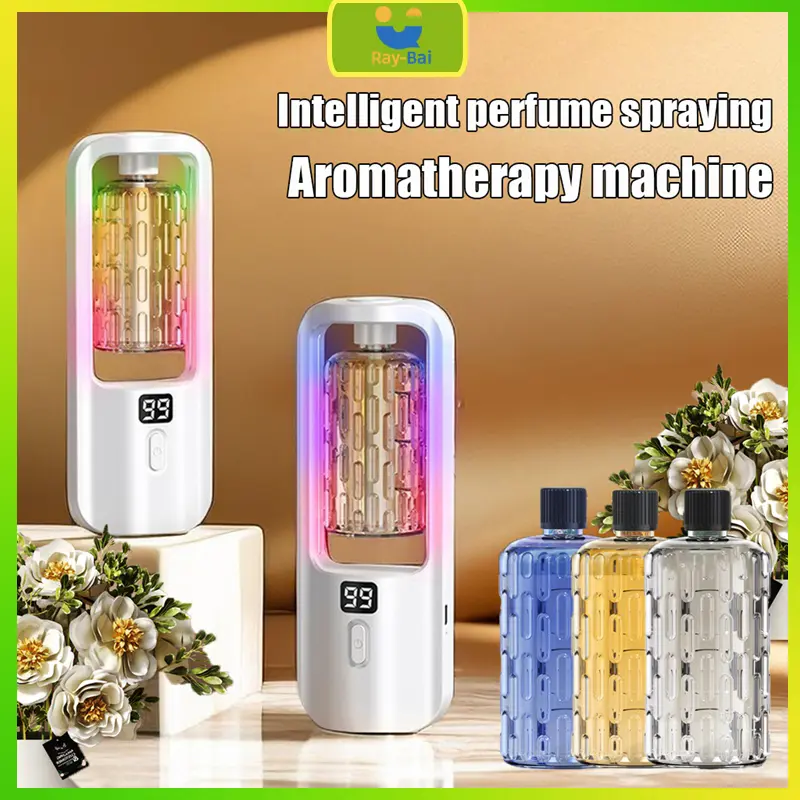 Automatic Aroma Diffuser Essential Oil Diffuser Bedroom Rechargeable Air Humidifier Toilet Deodorant Aroma Diffuser Frag