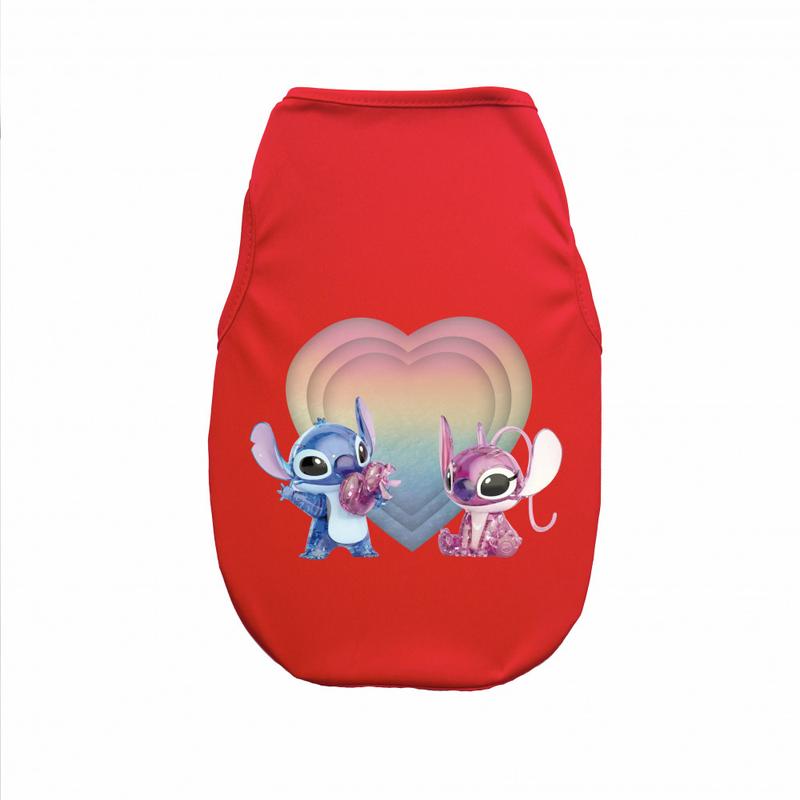 Product Introduction of Rompi dengan cetakan kucing dan anjing, jaket bernafas dengan corak arnab cinta, untuk anjing kecil dan sederhana, Baju 11