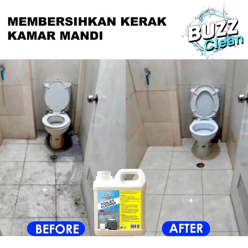 Product Introduction of Buzzclean cairan toilet cleaner ajaib pembersih kerak toilet kamar mandi stainless shower peralatan dapur 2