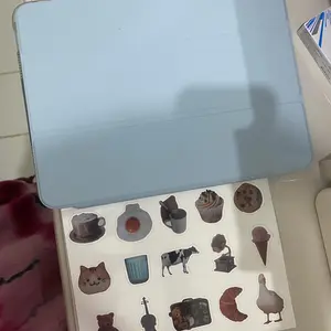 Casing Acrylic Case for iPad Gen 5 6 9.7''/Gen 7 8 9 10.2"/Gen 10 10.9"/Air 5 Air1/2/3/4 Mini 4/5 Pro 11" M1/M2 2021/2022 11th A16 Air 6th Gen 11 Silicone Soft Foldable DIY for iPad Case Transparan yang ada pensilnya