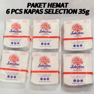 6 PCS KAPAS SELECTION 35g || KAPAS PERAWATAN KECANTIKKAN