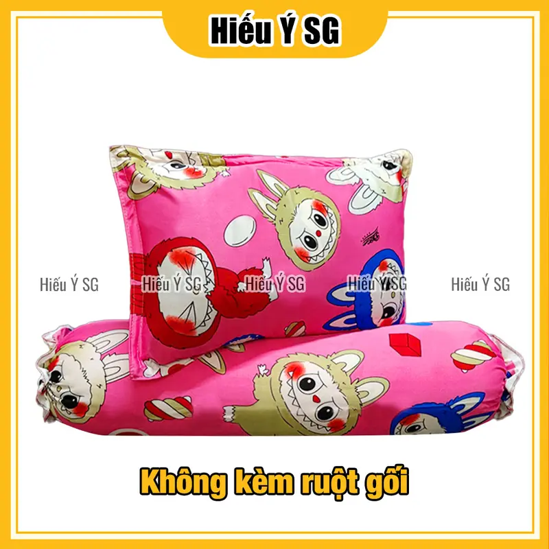 Combo áo gối nằm + áo gối ôm thun lạnh cho bé Hiếu Ý mềm mát, an toàn cho da nhạy cảm 7