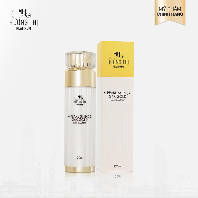 Sữa Rửa Mặt Pearl Shine 24k Gold