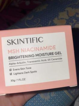 Product Review of SKINTIFIC MSH Moisturizer Niacinamide Brightening Moisturizer Glowing Moisture Gel 30g from s**r 1