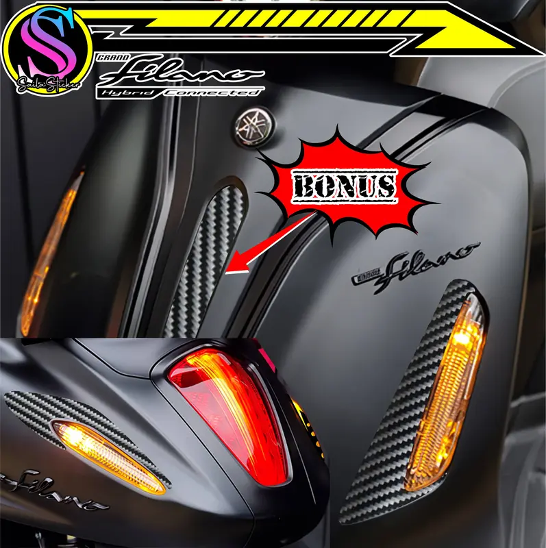 STIKER GARNIS LAMPU SEN GRAN FILANO SATU SET/STIKER GARNIS LAMPU SEN GRAND FILANO/STIKER SATU SET/STIKER LAMPU SEN/VARISI STIKER MOTOR/STRIPING GARNIS FILANO/SETIKER/SIPING/STIKER MURAH/STIKER UNIK Motorcycle 0