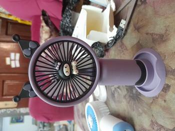 Product Review of SANRIO Kipas Fan Mini Kuromi Cinamonrol Melodi Helo Kiti Lucu mini murah Angin from e**a 2