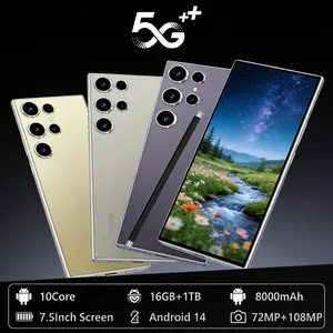 [Cicilan Murah] HP Samung  S-25 Ultra Android 14 Layar 7,3 Inci 8000mAh Baterai 72MP+108MP Kamera 16GB+1TB 4G/5G WiFi Dual SIM Mobile Phone Cuci Gudang 2026 Bergaransi