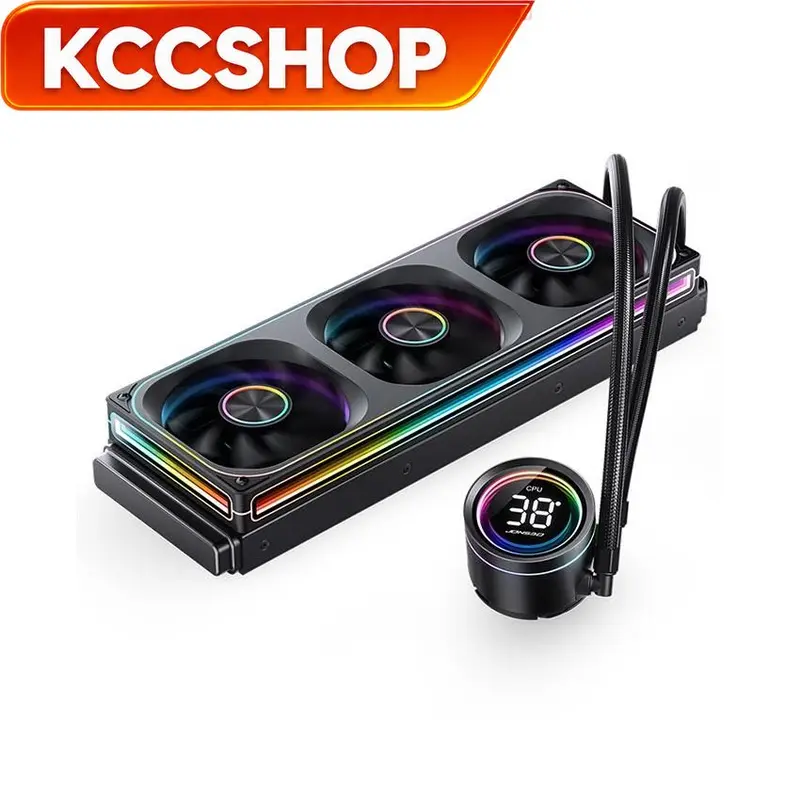 Tản nhiệt nước AIO Jonsbo TH-360 ARGB Blackl, White (LCD hiển thị nhiệt độ) - Bảo Hành 24 Tháng | BigBuy360 - bigbuy360.vn