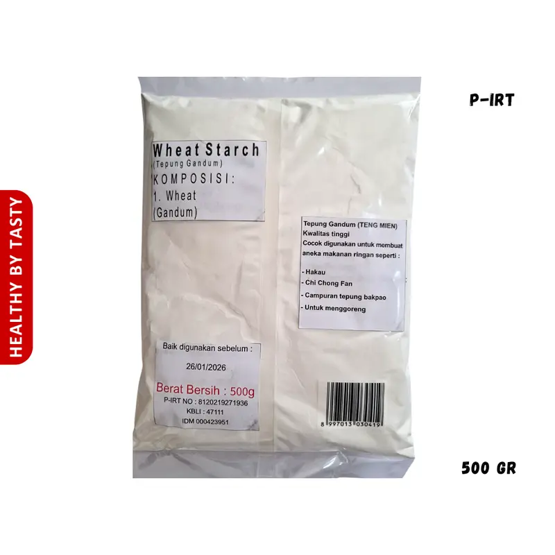 Tepung Gandum Lentera Naga Teng mien Wheat Strach Tepung Polar Bear Brand 1