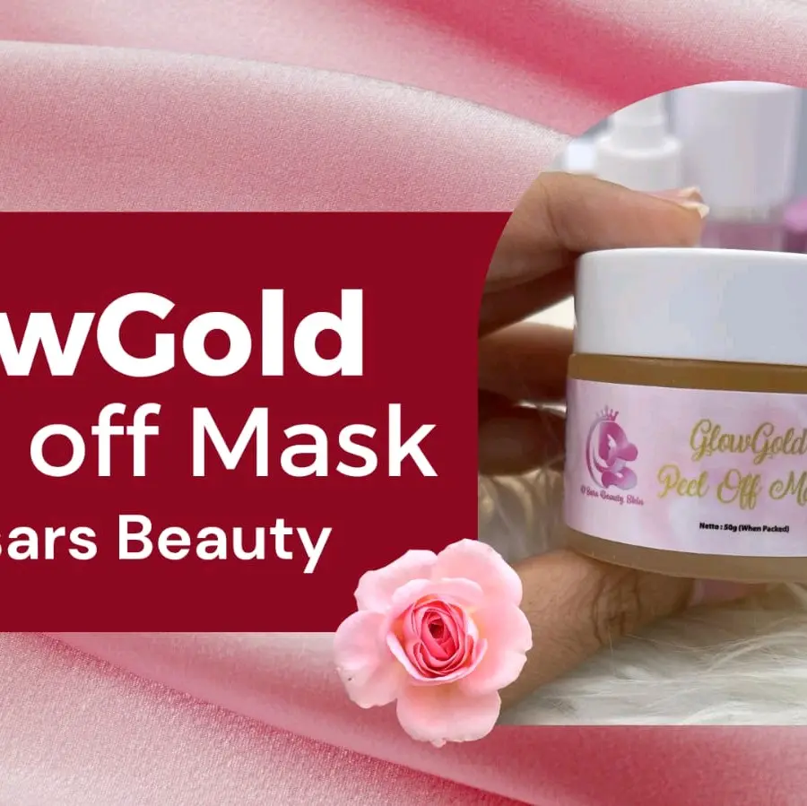 mglow gold peel off  mask