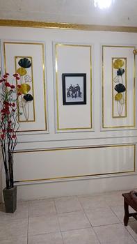 Product Review of Walldecor Berkah Set Isi 2 Hiasan Dinding Frame Metal Gold 100x26 Wall Decor Pajangan Dekorasi from A**a 0