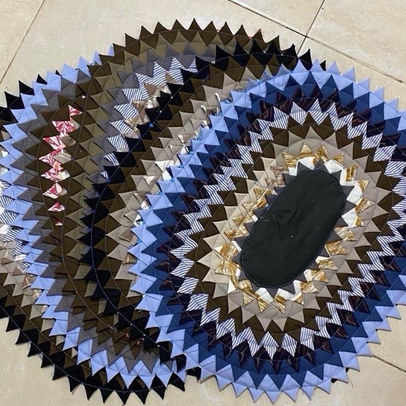 5 Pcs keset kain perca besar 50×40cm Anti selip murah Berkualitas 0